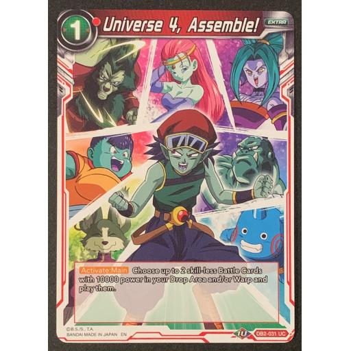 Universe 4 , Assemble | DB2-031 UC | Uncommon