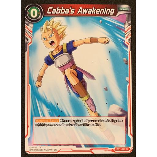 Cabbas Awakening | BT1-027 C | Common