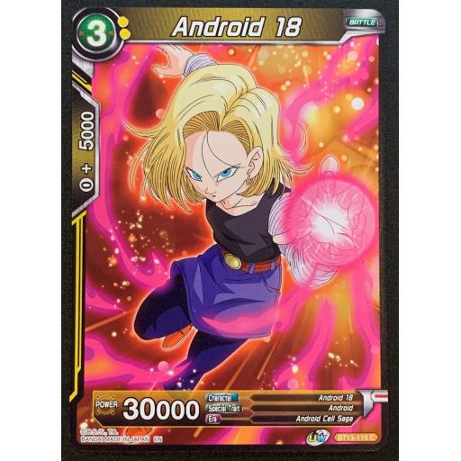 Android 18 | BT13-110C | Common