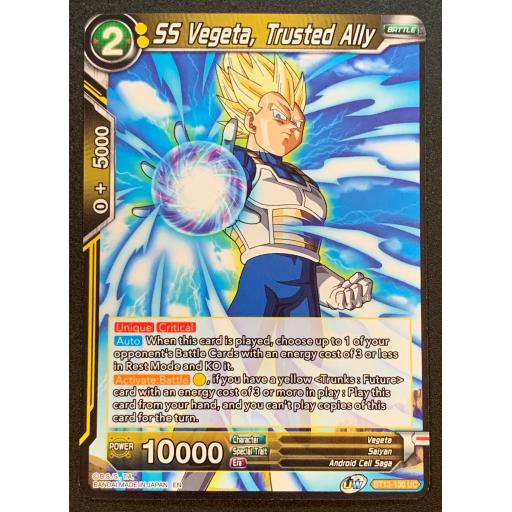 SS Vegeta , Trusted Ally | BT13-100UC | Uncommon