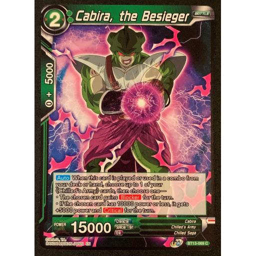 Cabira , The Besieger | BT13-069C | Common