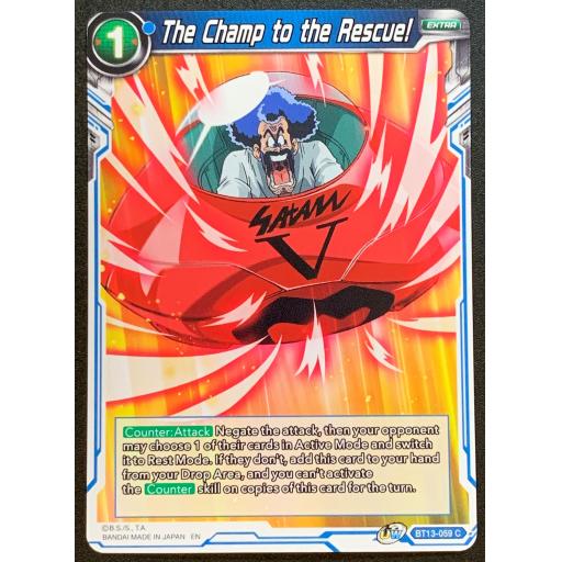 The Champ to the Rescue | BT13-059C | Common