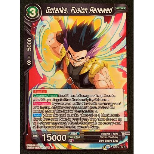 Gotenks, Fusion Renewed | BT13-134C | Common