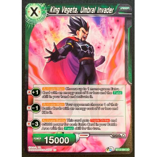 King Vegeta, Umbral Invader | BT13-064UC | Uncommon