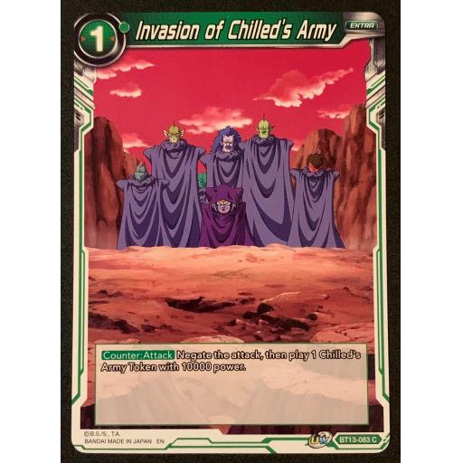 Invasion of Chilled Army | BT13-083C | Common