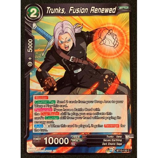 Trunks , Fusion Renewed | BT13-132C | Common