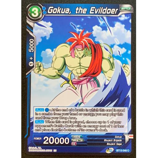 Gokua , The Evildoer | BT13-048C | Common
