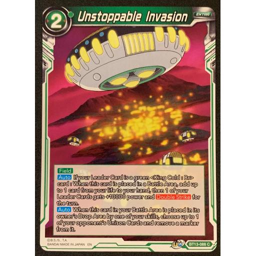 Unstoppable Invasion | BT13-088C | Common