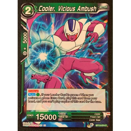 Cooler, Vicious Ambush| BT13-074C | Common