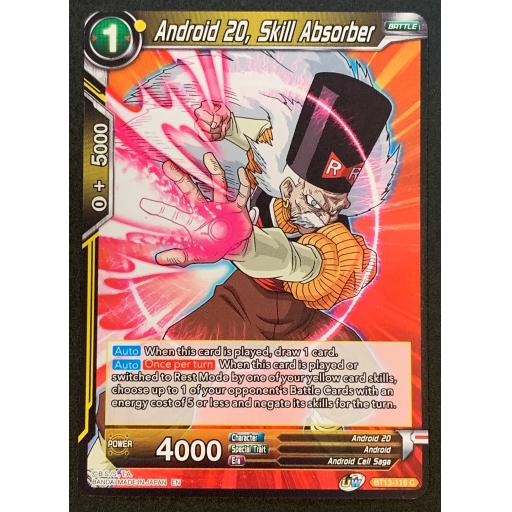 Android 20, Skill Absorber | BT13-116C | Common