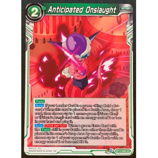 Anticipated Onslaught | BT13-086UC | Uncommon