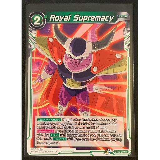 Royal Supremacy | BT13-090R | Rare