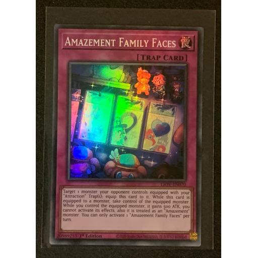 Amazement Family Faces | LIOV-EN070 | Super Rare