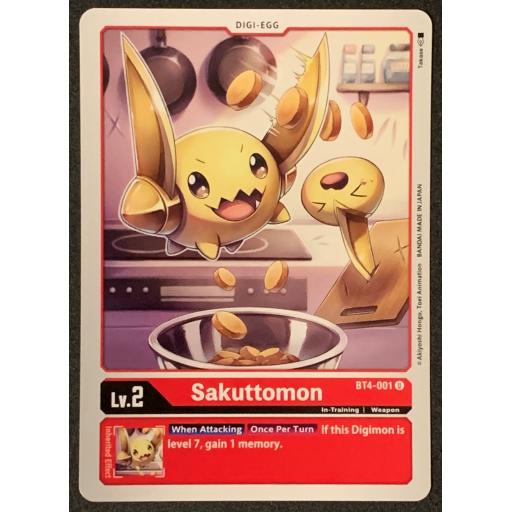 Sakuttomon | BT4-001U | Uncommon