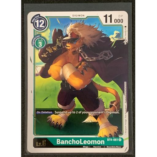 BanchoLeomon | BT4-061R | Rare