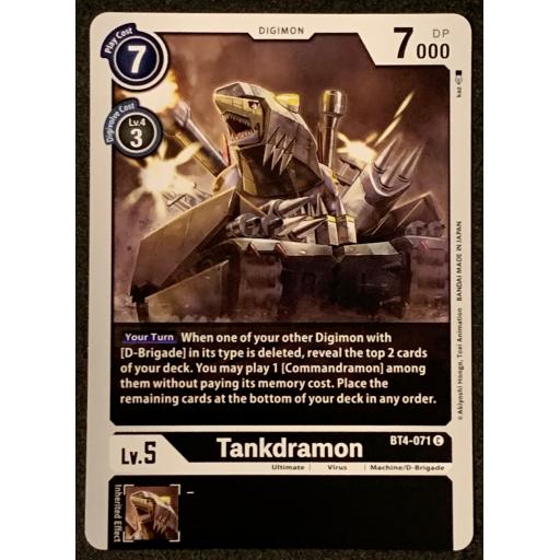 Tankdramon | BT4-071C | Common