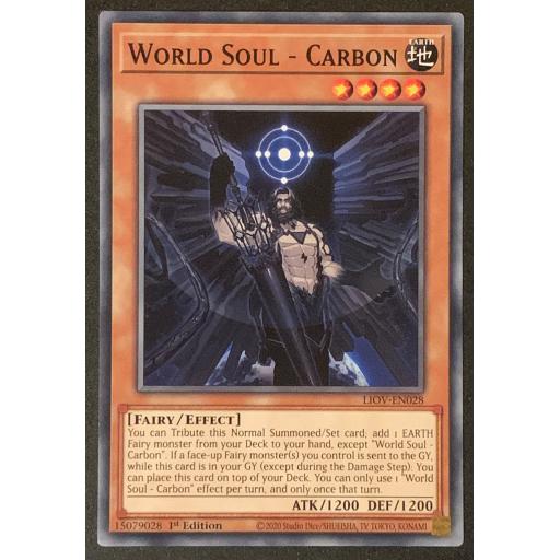 World Soul - Carbon | LIOV-EN028 | Common