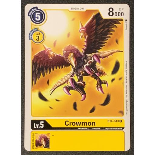 Crowmon | BT4-043U | Uncommon