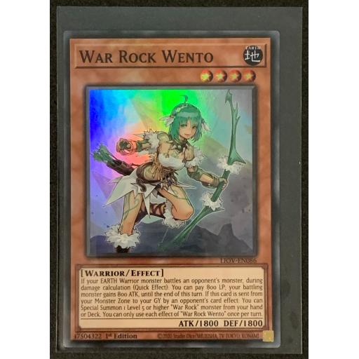 War Rock Wento | LIOV-EN086 | Super Rare