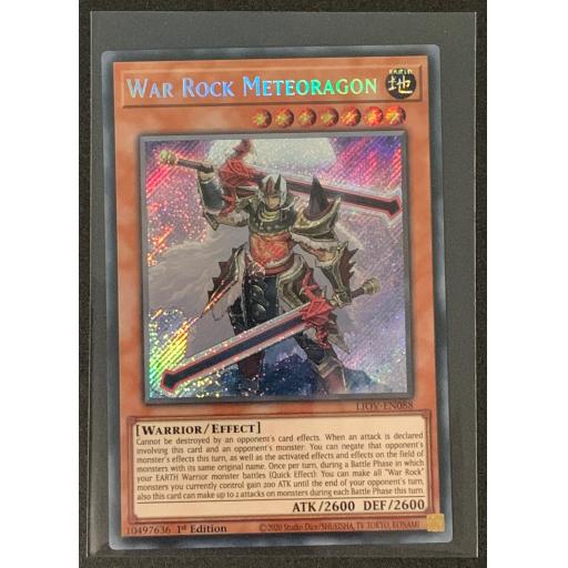 War Rock Meteoragon | LIOV-EN088 | Ultra Rare