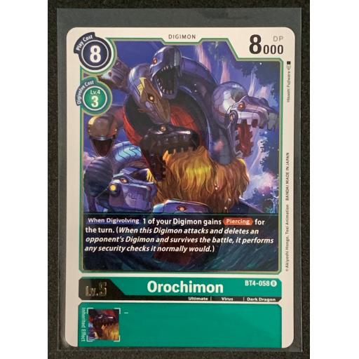 Orpchimon | BT4-058R | Rare