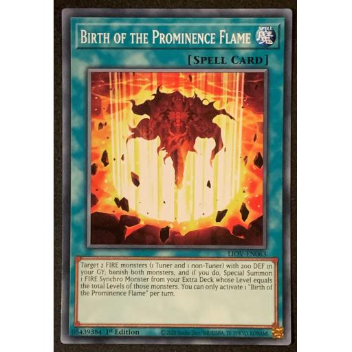 Birth of the Prominence Flame | LIOV-EN063 | Common