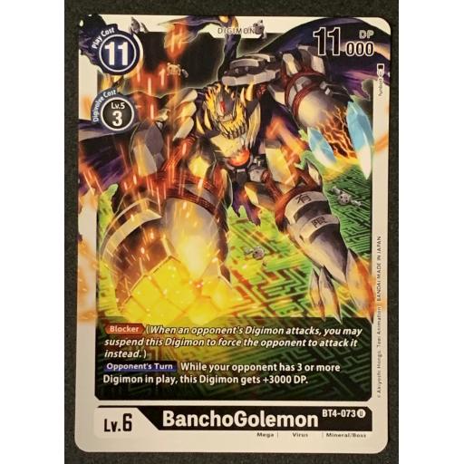 BanchoGolemon| BT4-073U | Uncommon