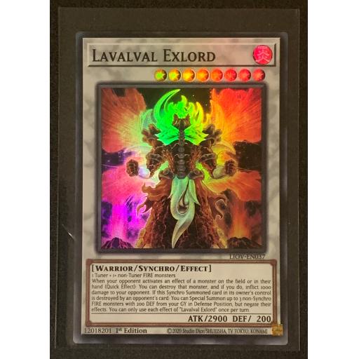 Lavalval Exlord | LIOV-EN037 | Super Rare