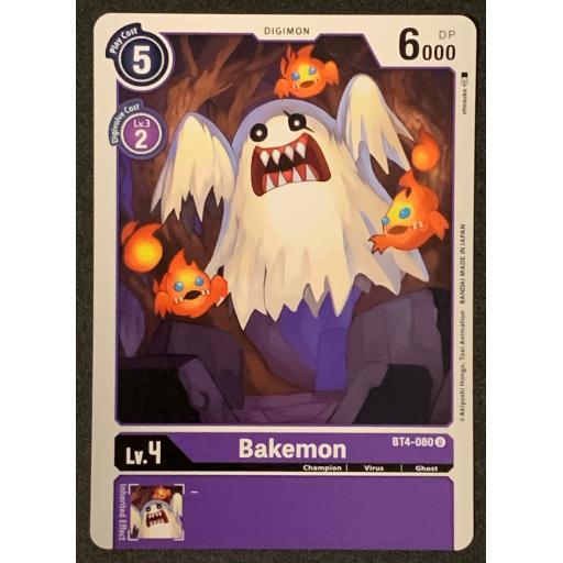 Bakemon| BT4-080U | Uncommon