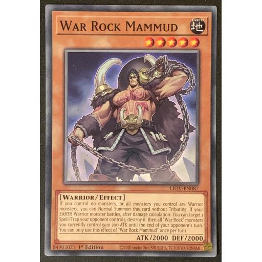 War Rock Mammud | LIOV-EN087 | Common