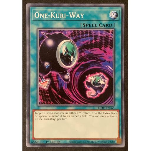 One-Kuri-Way | LIOV-EN065 | Common