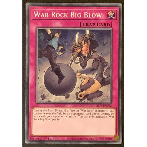 War Rock Big Blow | LIOV-EN092 | Common