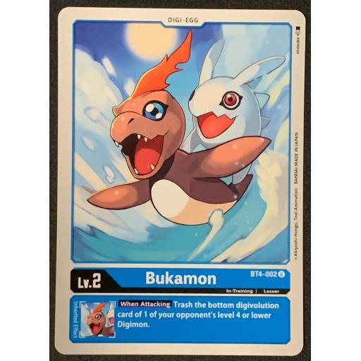 Bukamon | BT4-002U | Uncommon