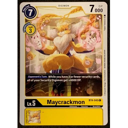 Maycrackmon | BT04-045C | Common