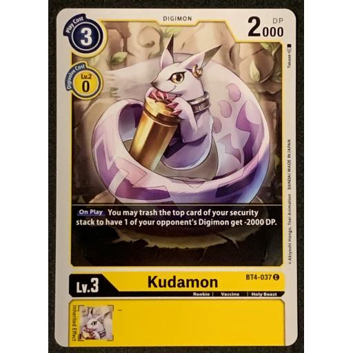 Kudamon | BT4-037C | Common