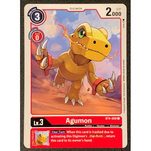 Agumon | BT4-008C | Common