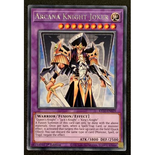 Arcana Knight Joker | KICO-EN029 | Rare | 1st Edition