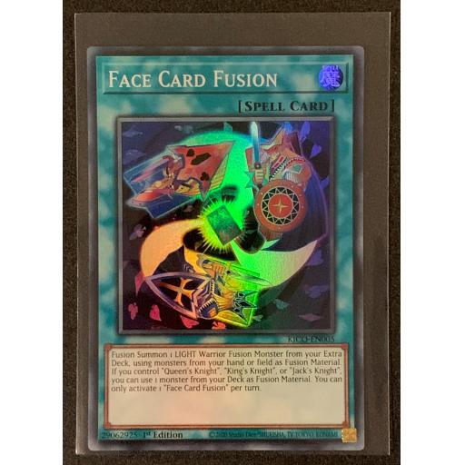 Face Card Fusion | KICO-EN005 | Super Rare | Frist Edition