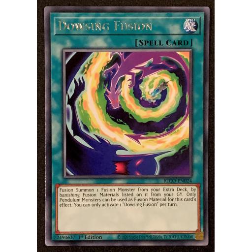 Dowsing Fusion | KICO-EN024 | Rare | 1st Edition