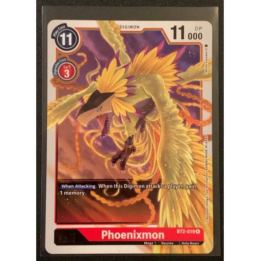 Phoenixmon | BT2-019R | Rare