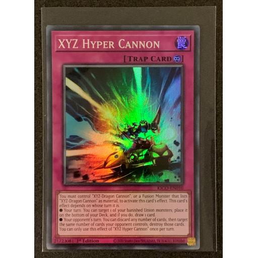 XYZ Hyper Cannon | KICO-EN010 | Super Rare | 1st Edition