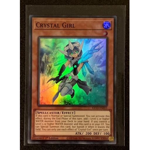 Crystal Girl | KICO-EN015 | Super Rare | 1st Edition