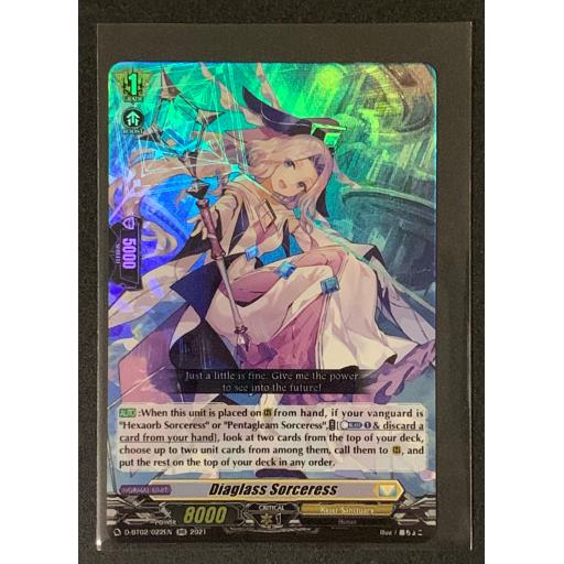 Diaglass Sorceress | D-BT02/022 | Double Rare