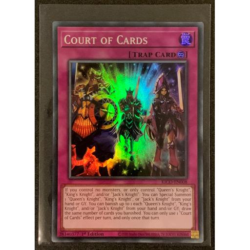 Court of Cards | KICO-EN008 | Super Rare | 1st Edition