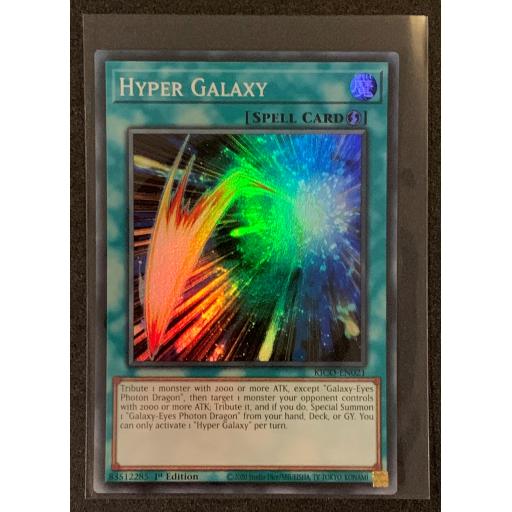 Hyper Galaxy | KICO-EN021 | Super Rare | 1st Edition
