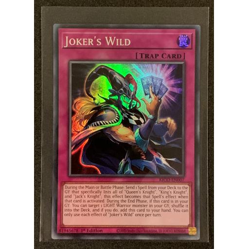 Joker Wild | KICO-EN007 | Super Rare | 1st Edition