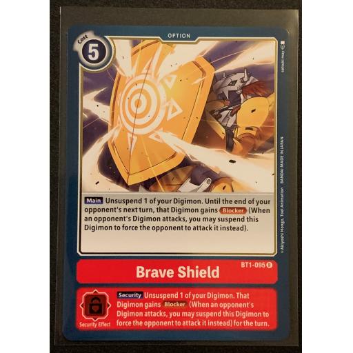 Brave Shield | BT1-095R | Rare