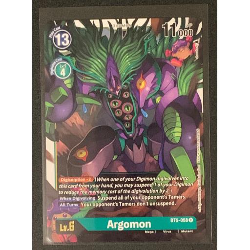 Argomon | BT5-058 R
