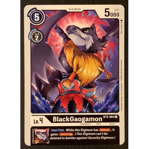 BlackGaogamon | BT5-064 C