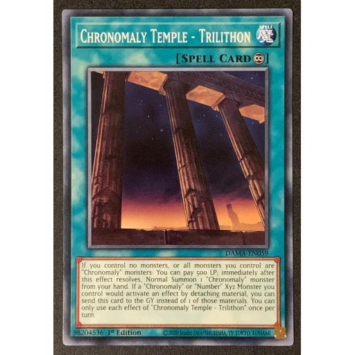 Chronomaly Temple- Trilthon | DAMA-EN059 | Common